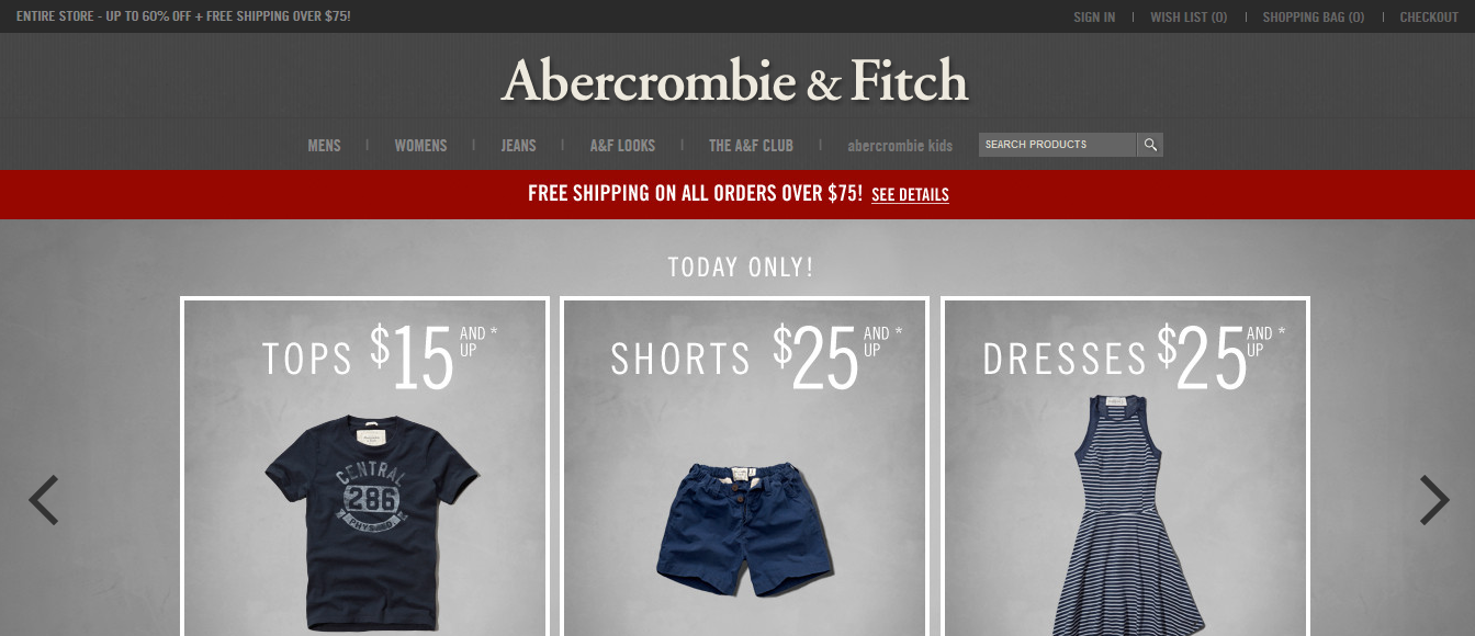 Abercrombie & Fitch<